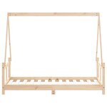 vidaXL Cadre de lit pour enfant 80x160 cm bois de pin massif