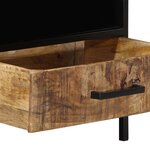 vidaXL Table basse avec tiroir Marron 90 x 50 x 40 cm