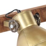 Vidaxl lampe murale industrielle laiton 65x25 cm e27