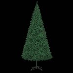 vidaXL Arbre de Noël artificiel pré-éclairé 500 cm vert