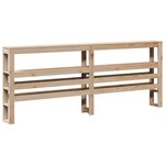 vidaXL Cadre de lit avec tête de lit sans matelas 200x200 cm