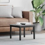 vidaXL Table basse Gris Sonoma 50 x 50 x 36 cm Bois d'ingénierie