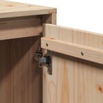 vidaXL Meuble TV 110 5x35x44 cm Bois de pin massif