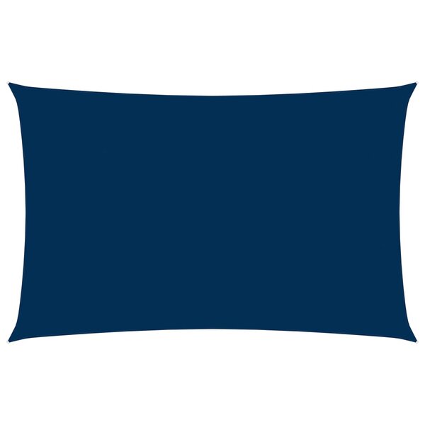 Vidaxl voile de parasol tissu oxford rectangulaire 3x6 m bleu