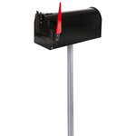 Boîte aux lettres style Américain en acier  USA Mail D-USA/N  Noir