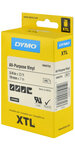 DYMO XTL - Ruban adhésif permanent en vinyle  19mm x 7m - Noir sur Blanc