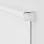 vidaXL Store roulant de douche 100x240 cm Blanc