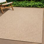 vidaXL Tapis ZIZUR 200x200 cm aspect de jute intérieur et extérieur