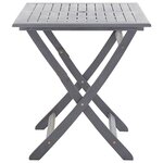 vidaXL Table de jardin pliable 120x70x75 cm Bois d'acacia massif