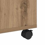 vidaXL Table basse chêne artisanal 75 x 75 x 38 cm Bois d'ingénierie