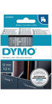 DYMO LabelManager cassette ruban D1 12mm x 7m Blanc/Transparent (compatible avec les LabelManager et les LabelWriter Duo)