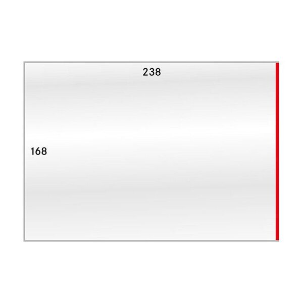 Gaines de protection 238 x 168 mm pour lettres  mini feuillets.