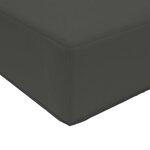 vidaXL Coussin de canapé d'extérieur 3 Pièces Anthracite Polyester