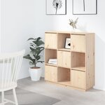 vidaXL Buffet 110 5x35x117 cm Bois de pin massif