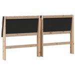 vidaXL Tête de lit capitonnée Taupe 180 cm Pin massif