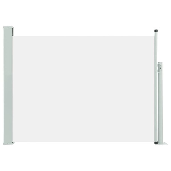 vidaXL Auvent latéral rétractable de patio 117x500 cm Crème