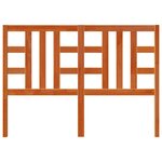 vidaXL Tête de lit cire marron 135 cm bois massif de pin