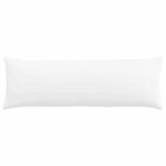 vidaXL Coussins de canapé 2 Pièces Blanc 120 x 40 cm tissu