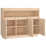 vidaXL Buffet 104 5x34x80 cm Bois massif de pin