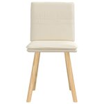 vidaXL Chaises à manger lot de 2 Lin