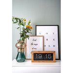 Horloge à poser flip box