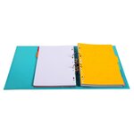 Classeur à levier PVC A4 D50mm PremTouch vert clair EXACOMPTA