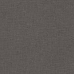 vidaXL Chaises pivotantes à manger lot de 2 Gris foncé Tissu