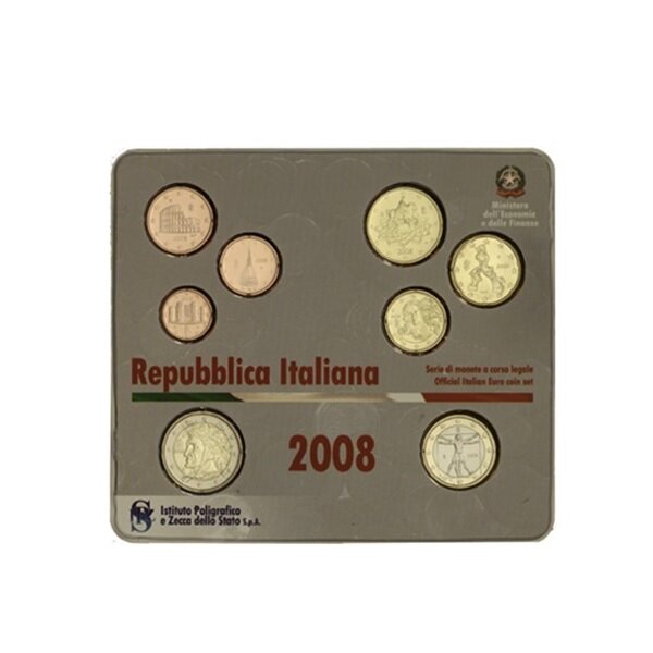 Coffret série euro BU Italie 2008
