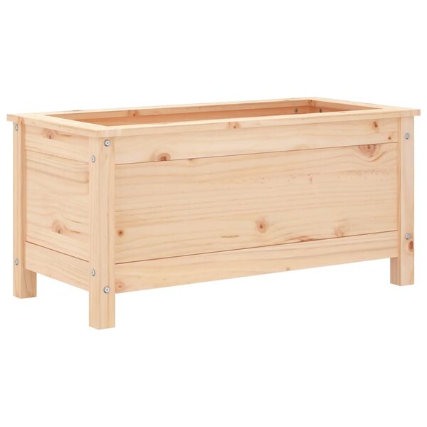 vidaXL Jardinière 82 5x40x39 cm bois de pin massif
