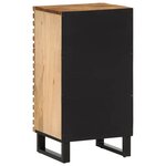 vidaXL Buffet 40x34x75 cm bois de manguier massif brut