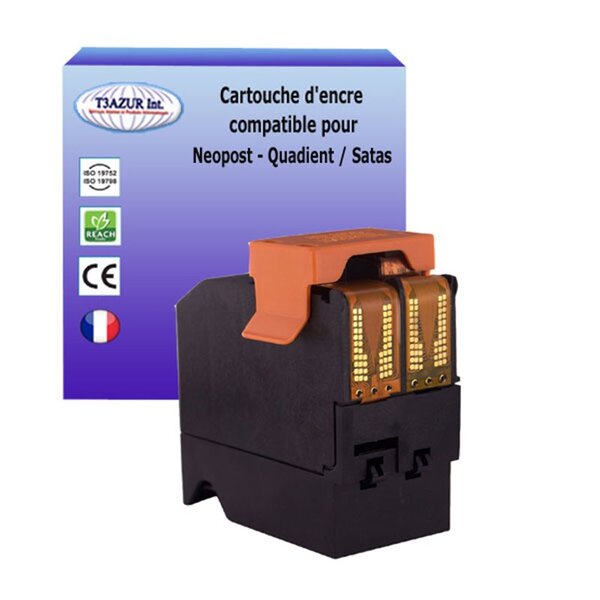cartouche compatible avec NEOPOST IS-300 / IS-350 - 7210584H / 4135557W - ENCRE BLEUE - (TYPE HQ / HJ)