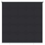 vidaXL Store enrouleur Protection UV Anthracite 140 x 230 cm Polyester