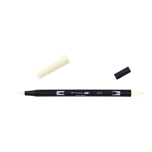 Feutre à dessin Double Pointe ABT Dual Brush Pen 020 pêche TOMBOW