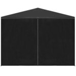 vidaXL Tente de réception 3 x 6 m Anthracite