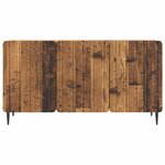 vidaXL Meuble TV Bois ancien 99 x 34 5 x 52 cm Bois d'ingénierie