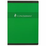 cahier agrafé A4 96 pages70g grands carreaux coloris aléatoires CONQUÉRANT