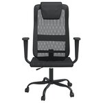 Chaise fauteuil siège de bureau informatique étude réglable en hauteur noir 02_0024072