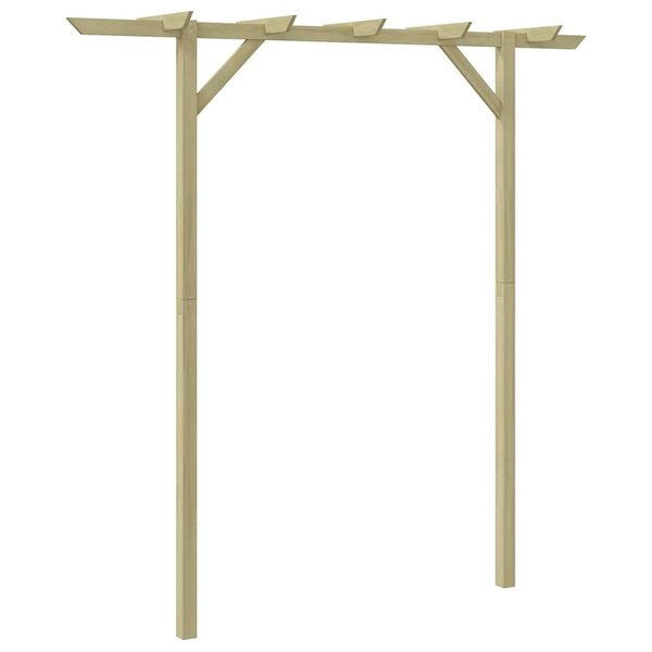 vidaXL Pergola de jardin 205 x 40 x 203 cm Bois