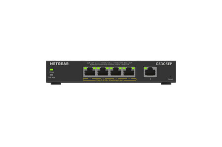 Netgear 5pt ge plus switch w/poe+ 5pt ge plus switch w/poe+