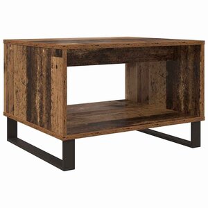 vidaXL Table basse Bois ancien 60 x 50 x 40 cm Bois d'ingénierie
