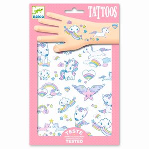 Djeco DJ09575 - Tatouages Licorne