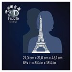 Puzzle 3D batiments Tour Eiffel illuminee - 216 pieces