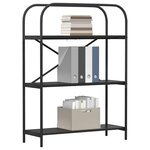 vidaXL Étagère Chêne noir 80 x 30 x 109 cm Bois d'ingénierie