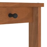 vidaXL Portemanteau SANDNES 87x40x159 5 cm bois massif pin