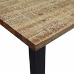 vidaXL Table à manger 200x90x75 cm bois d'acacia solide