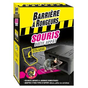 BARRIERE A RONGEURS - Boite appât souris