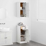 vidaXL Ensemble de mobilier de salle de bain avec tiroir VIGO 2 Pièces