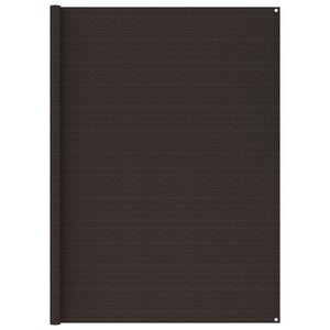 vidaXL Tapis de tente 250x400 cm Marron