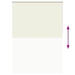 Store enrouleur occultant 160 x 230 cm crème