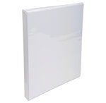 Classeur personnalisable Kreacover A5 2 anneaux 20 mm en D Dos de 33 mm Blanc EXACOMPTA